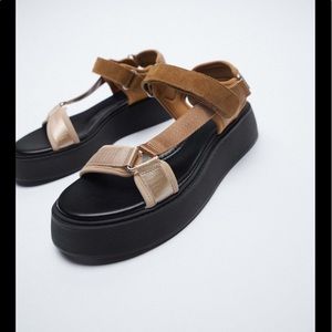 NWT Zara sandals!